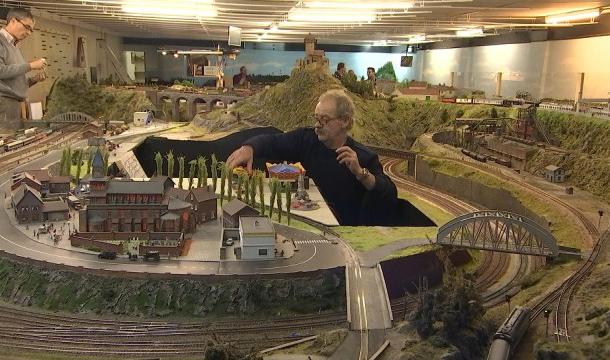 Seraing : découverte de la maquette du noeud ferroviaire liégeois 