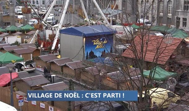 Liège : le village de Noël a ouvert ses portes 
