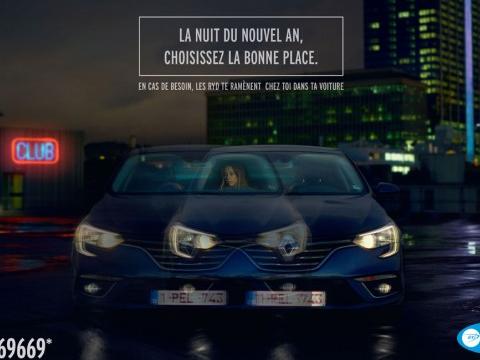 Moins de Responsible Young Drivers au Nouvel An