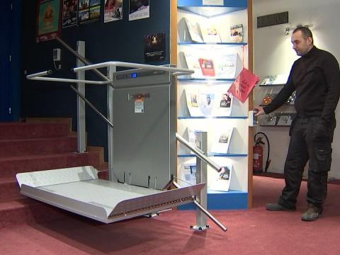 Le cinéma Le Parc lui aussi accessible aux personnes à mobilité réduite