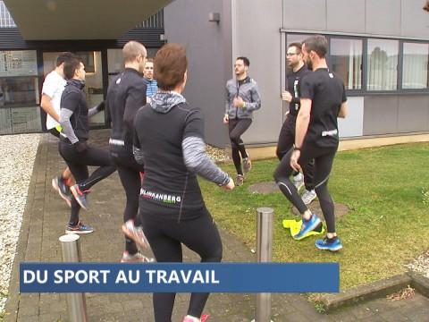 Des séances de sport SUR le lieu de travail 