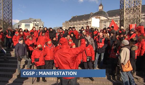 Les enseignants CGSP caricaturent le report de l'âge de départ à la pension