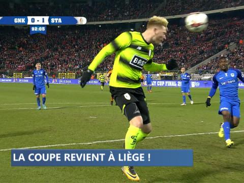 La folle soirée du Standard en finale de la Coupe : résumé