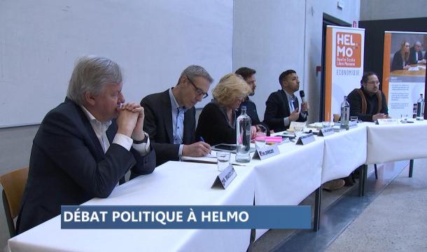 Débat politique pour les étudiants de HELMo