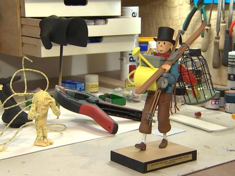 Métier atypique: restaurateur de figurines de BD