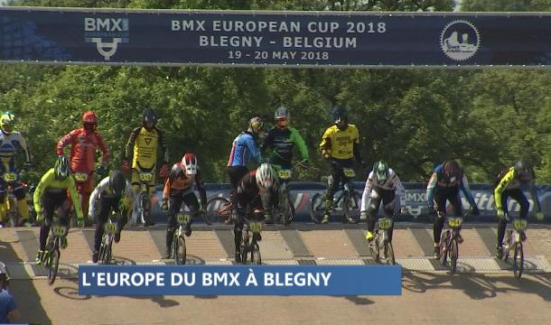Le Championnat d'Europe de BMX à Blegny
