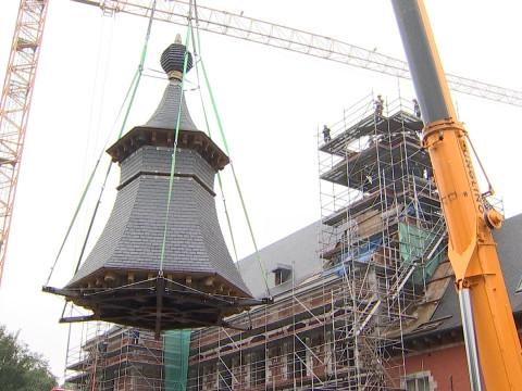 L'abbaye de la Paix-Dieu a retrouvé son clocher