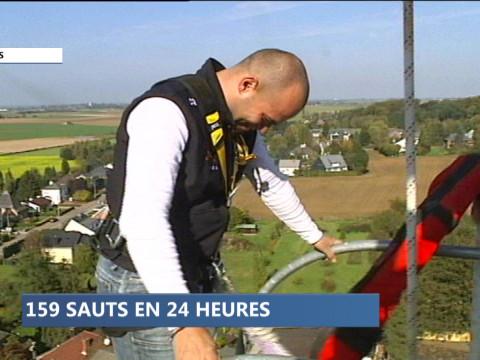 Record du monde de sauts en élastique 