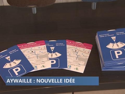 Aywaille : des disques de stationnement personnalisés