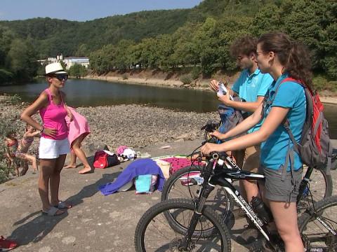 Des river stewards sur l'Ourthe cet été