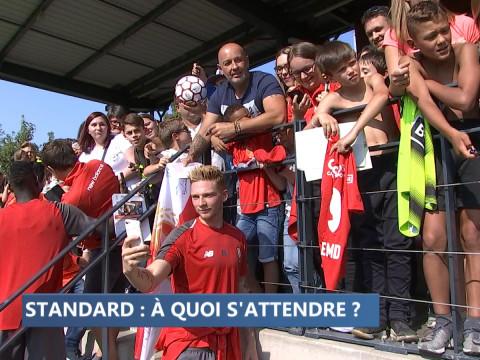 Entraînement du Standard devant 700 supporters 