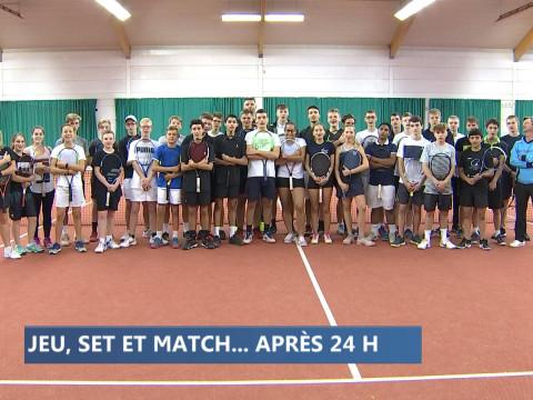 Jeu, set et match…après 24h à l’IPES de Huy