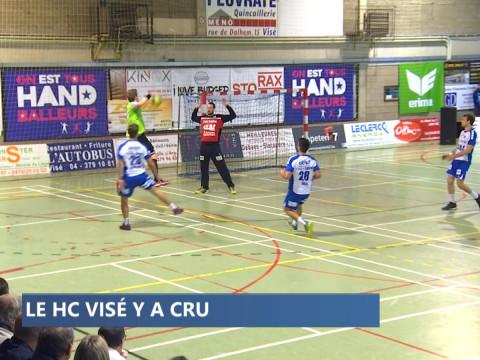 Zapping sports: le HC Visé n'a pas à rougir
