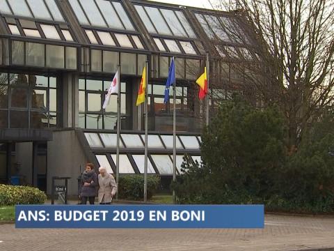 Ans : un budget  2019 en boni