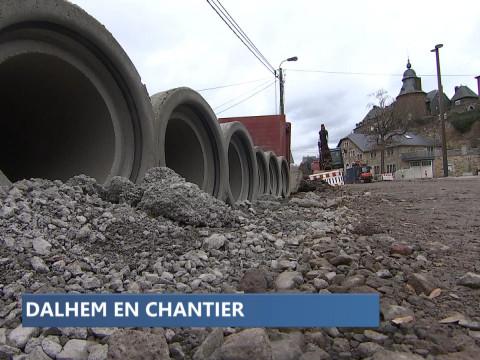 Dalhem : le long chantier qui fait mal aux commerçants 