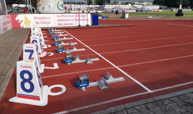 Les résultats du Meeting International d'Athlétisme de la Province de Liège