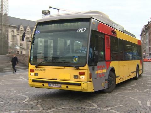 Grève au TEC : le bus touché par une balle perdue ! 