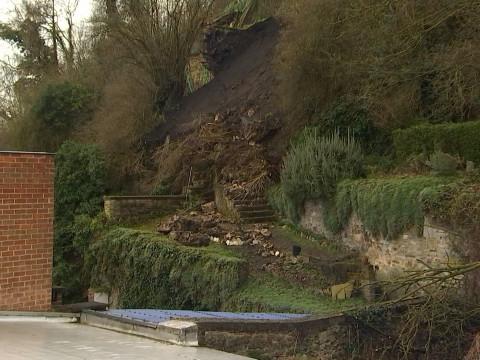 Glissement de terrain à Huy : les locataires peuvent regagner leur domicile