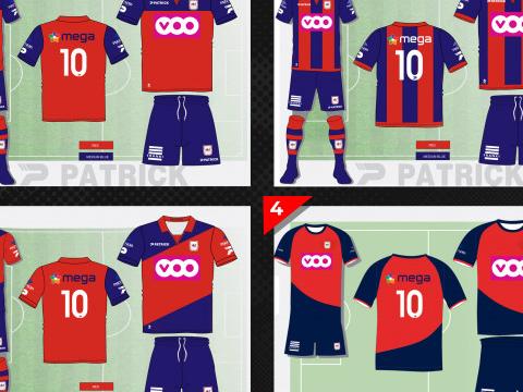 Choisissez le futur maillot du RFC Liège !