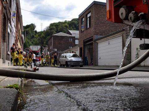 Incendie d'une culture de cannabis à Angleur