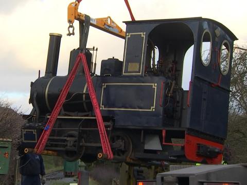 Une nouvelle chaudière pour une locomotive de Sprimont