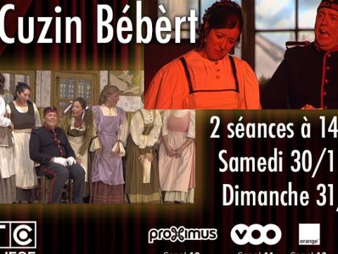 Rendez-vous ce samedi ou dimanche pour du théâtre wallon...