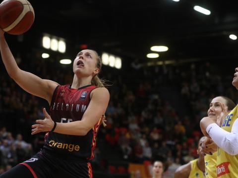 Basket : les adversaires de Julie Allemand et des Belgian Cats aux Jeux