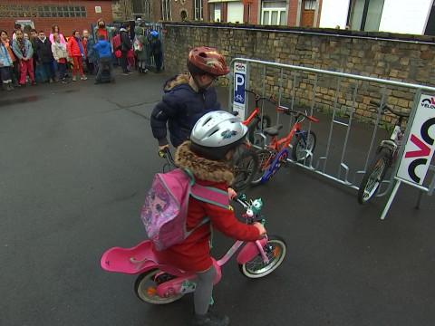 600 emplacements pour vélos dans les écoles liégeoises