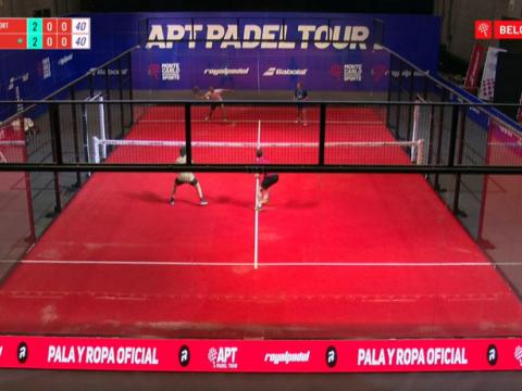 Zapping Sports : les pros du padel saluent Liège 