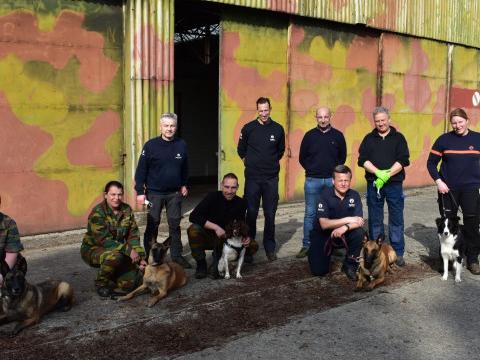 Les "chiens renifleurs Covid-19" de l'ULiège, pas utilisés en Belgique