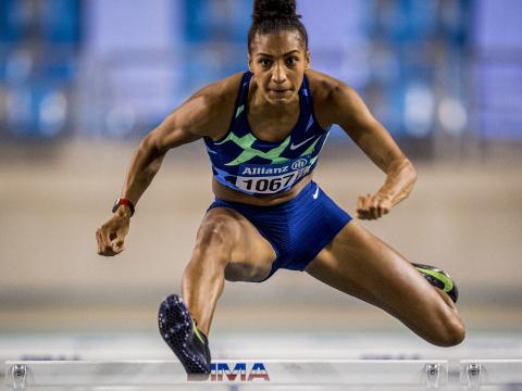Nafi Thiam monte en puissance et réussit deux performances à la longueur et sur 100m haies