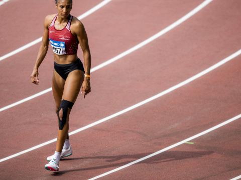 Nafissatou Thiam: "Quelques douleurs certes, mais je ne suis pas du tout inquiète"