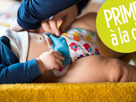 200 euros de prime pour les langes lavables