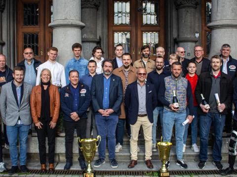 Les Bulldogs de Liège mis à l'honneur par la province