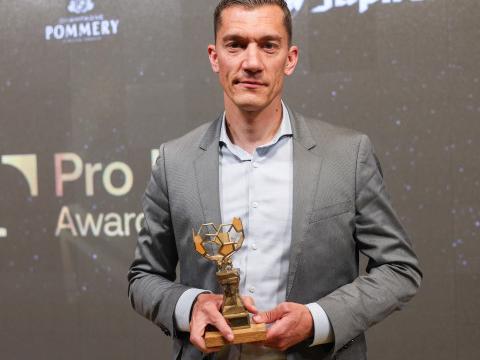 Jonathan Lardot décroche à nouveau le trophée d'Arbitre de la saison