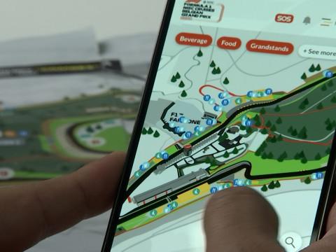 1ere appli mobile pour le GP de Spa-Francorchamps !
