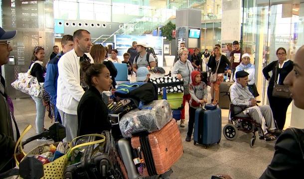 200 passagers luxembourgeois ont dÍ» dormir à Liège Airport