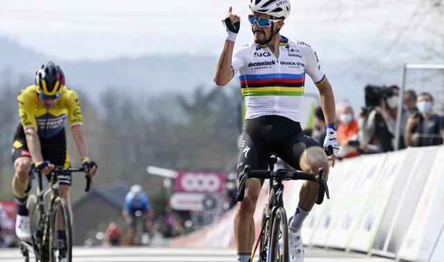 85 ème Flèche Wallonne : Alaphilippe signe une troisième victoire 