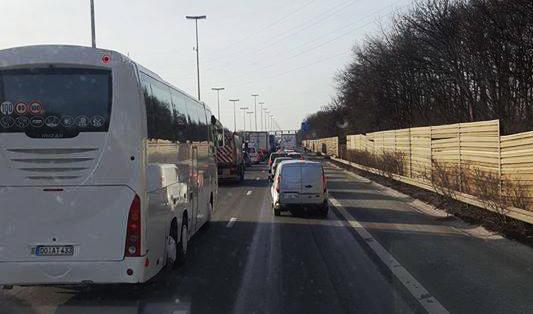 A nouveau la galère cet après-midi sur la E40