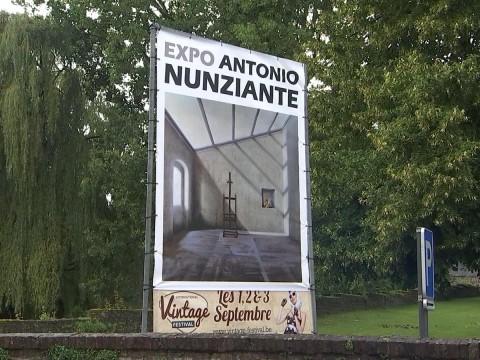 Le peintre italien Antonio Nunziante expose au Château de Waroux
