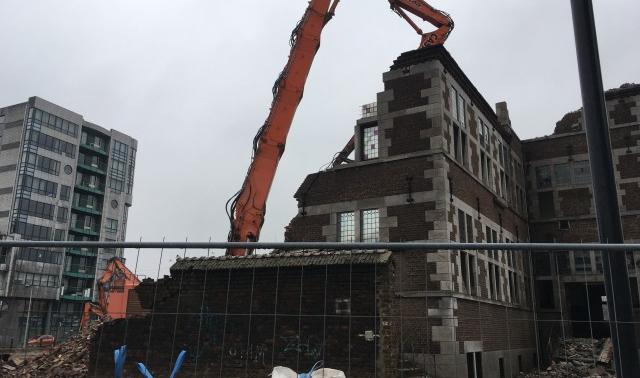 Maison Rigo : la démolition suit son cours