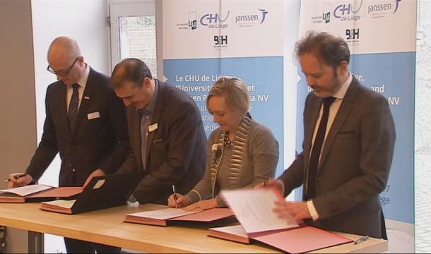 Accord de collaboration Janssen / CHU / Université de Liège 