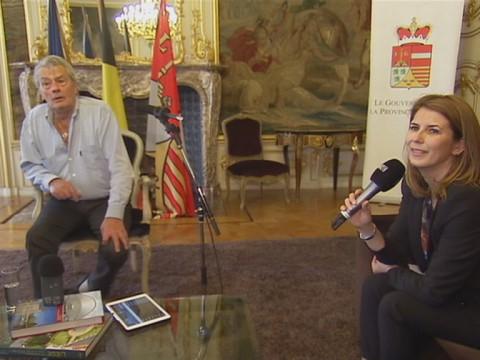 Alain Delon à Liège : morceaux choisis 