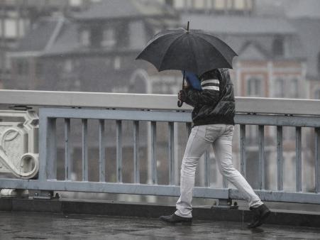 Alerte jaune aux précipitations en Province de Liège