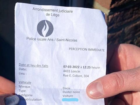 Ans: Attention aux faux PV de stationnement 