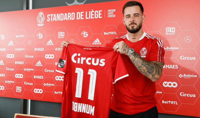 Donnum au Standard : "Je veux jouer l'Europe l'an prochain" 