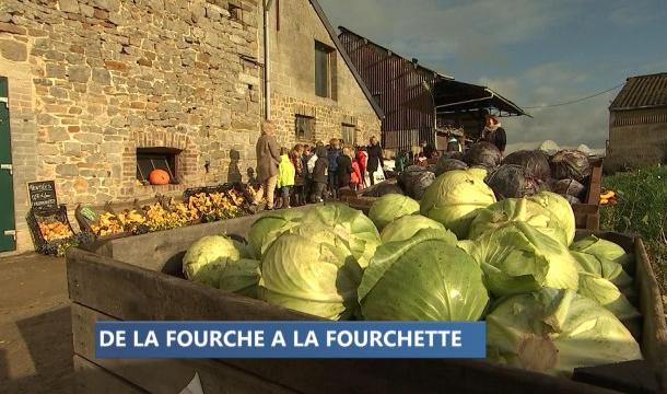 Asbl Devenirs : des enfants découvrent le parcours des légumes 