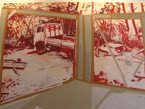 Avec "Samedi, jour de ménage", le peintre et plasticien Thierry Grootaers s'installe chez BonneMaison 