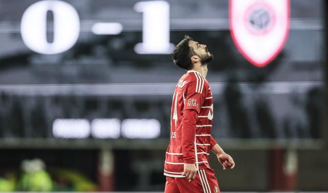 Battu par l'Antwerp, le Standard est au bord de la zone rouge