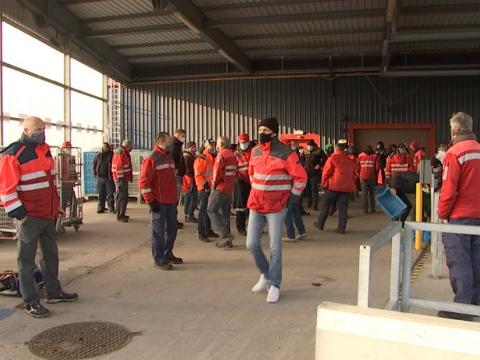 Bpost : la grève continue à l’antenne Liège rive gauche. 